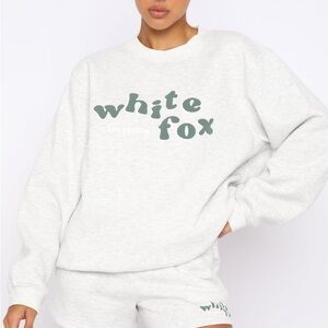 White Fox Crew Neck